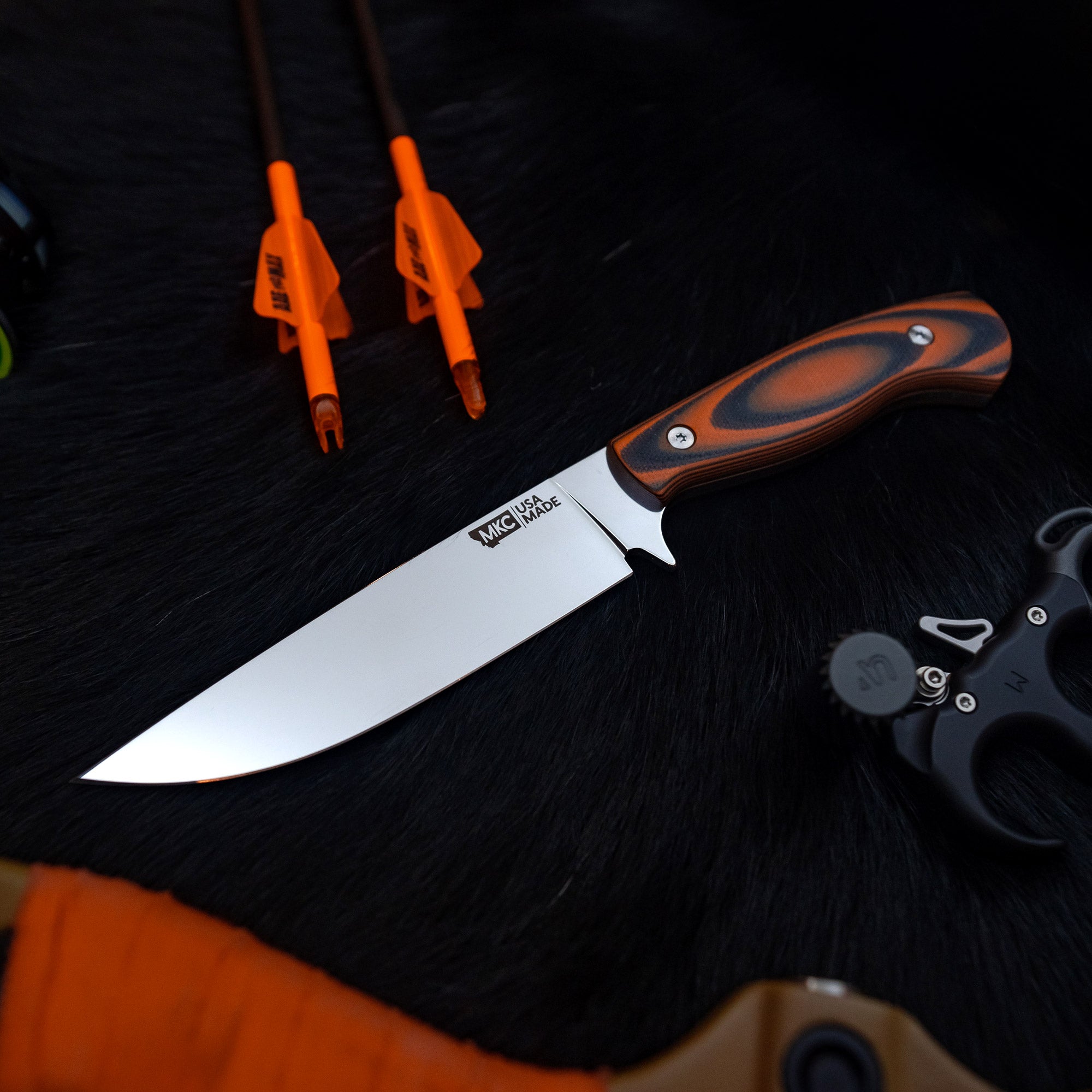 MAGNACUT SUPER CUB - DROP POINT HUNTER - ORANGE & BLACK