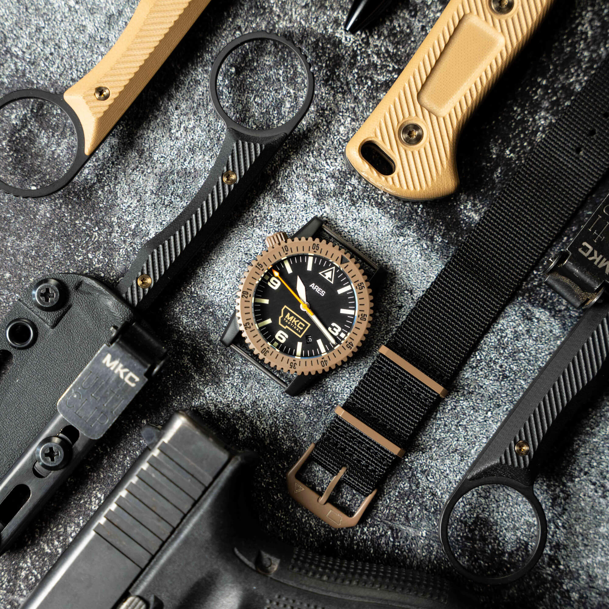 MKC x ARES® DIVER-1 MISSION TIMER™
