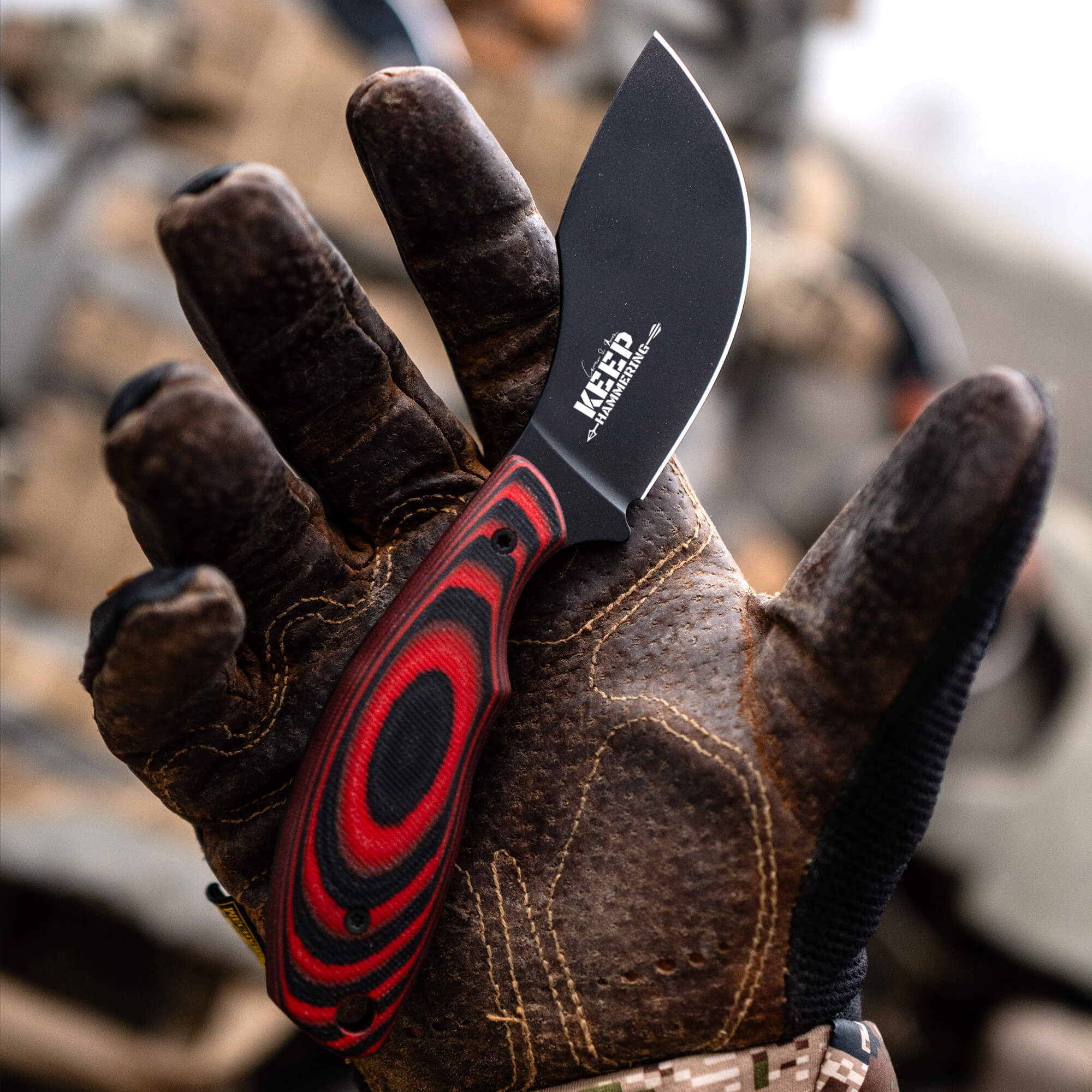 PACKOUT SKINNER PVD - KEEP HAMMERING EDITION - RED & BLACK