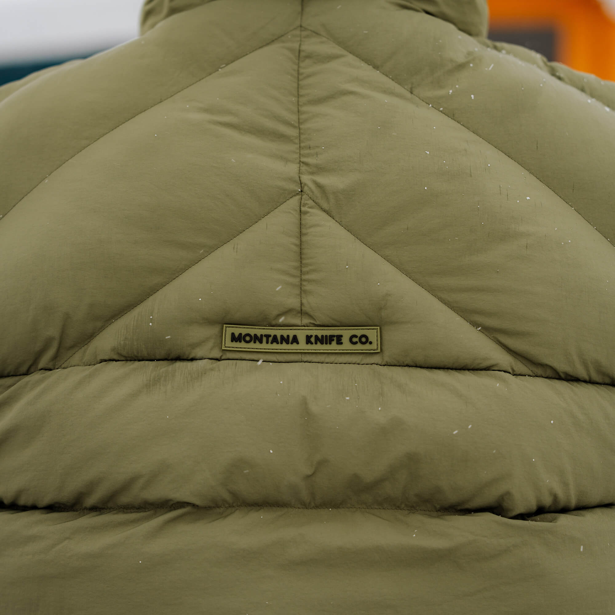 GRINNELL PUFFY ZIP JACKET - OLIVE