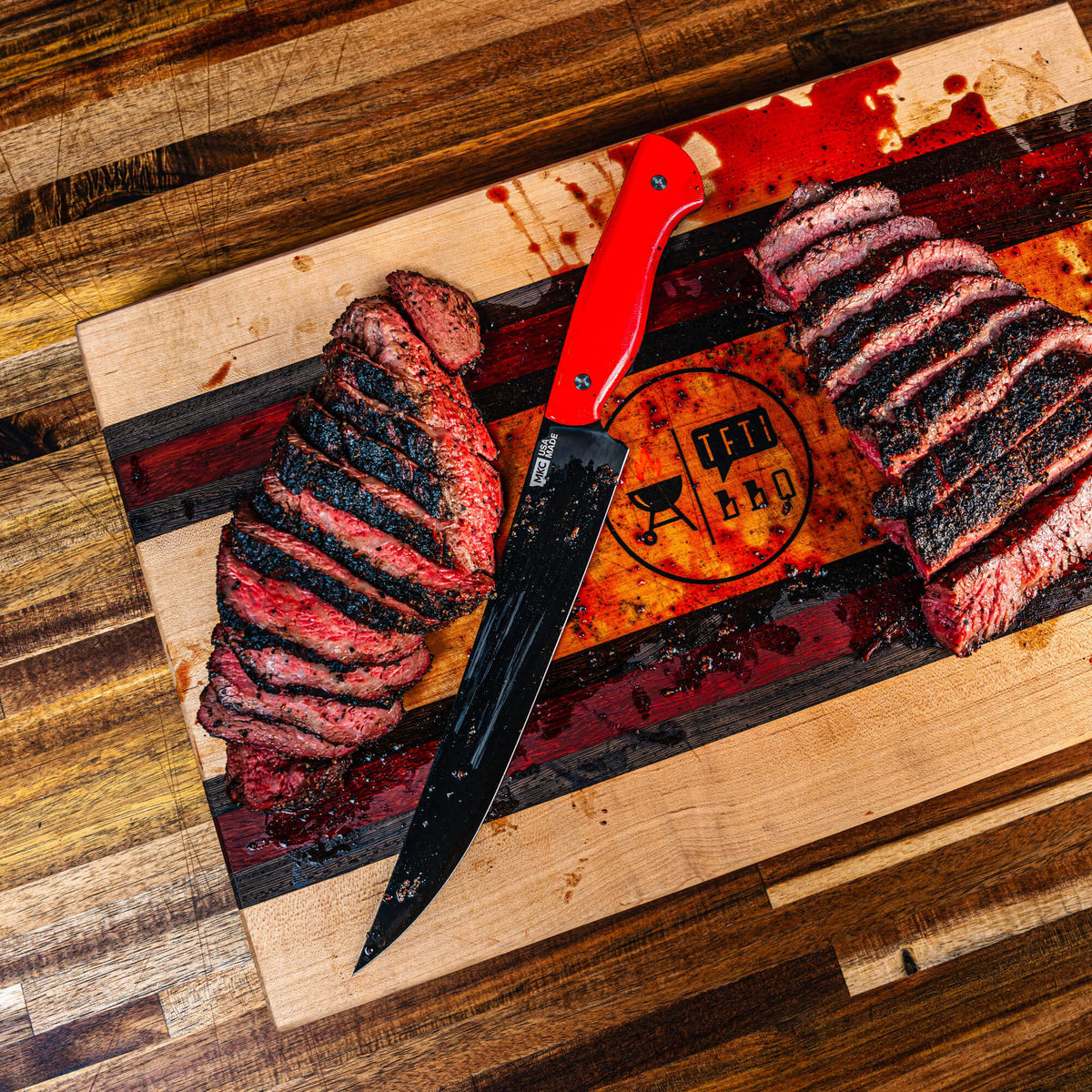 MKC CARVING KNIFE - RED