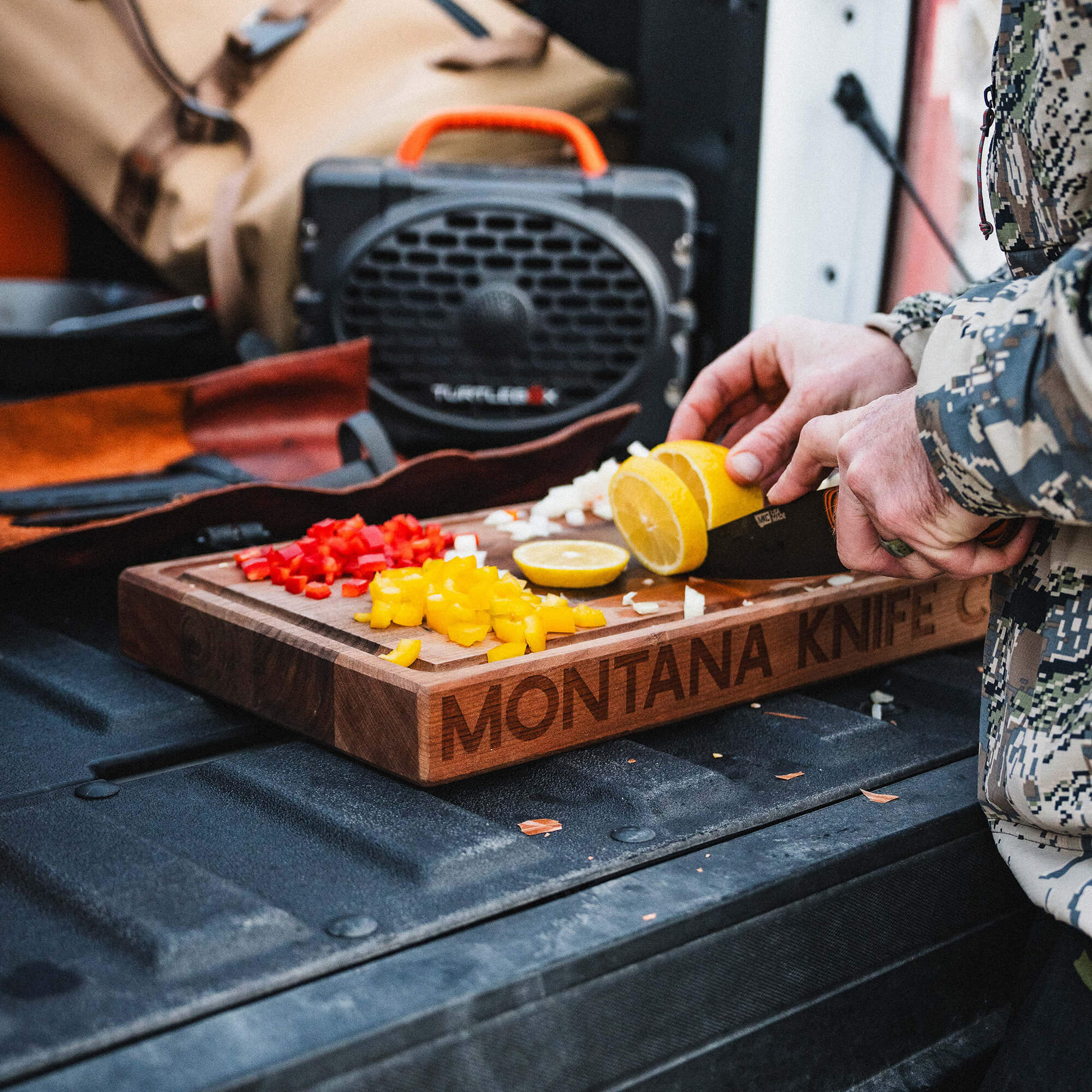 LITTLE BIGHORN PETTY - ORANGE & BLACK