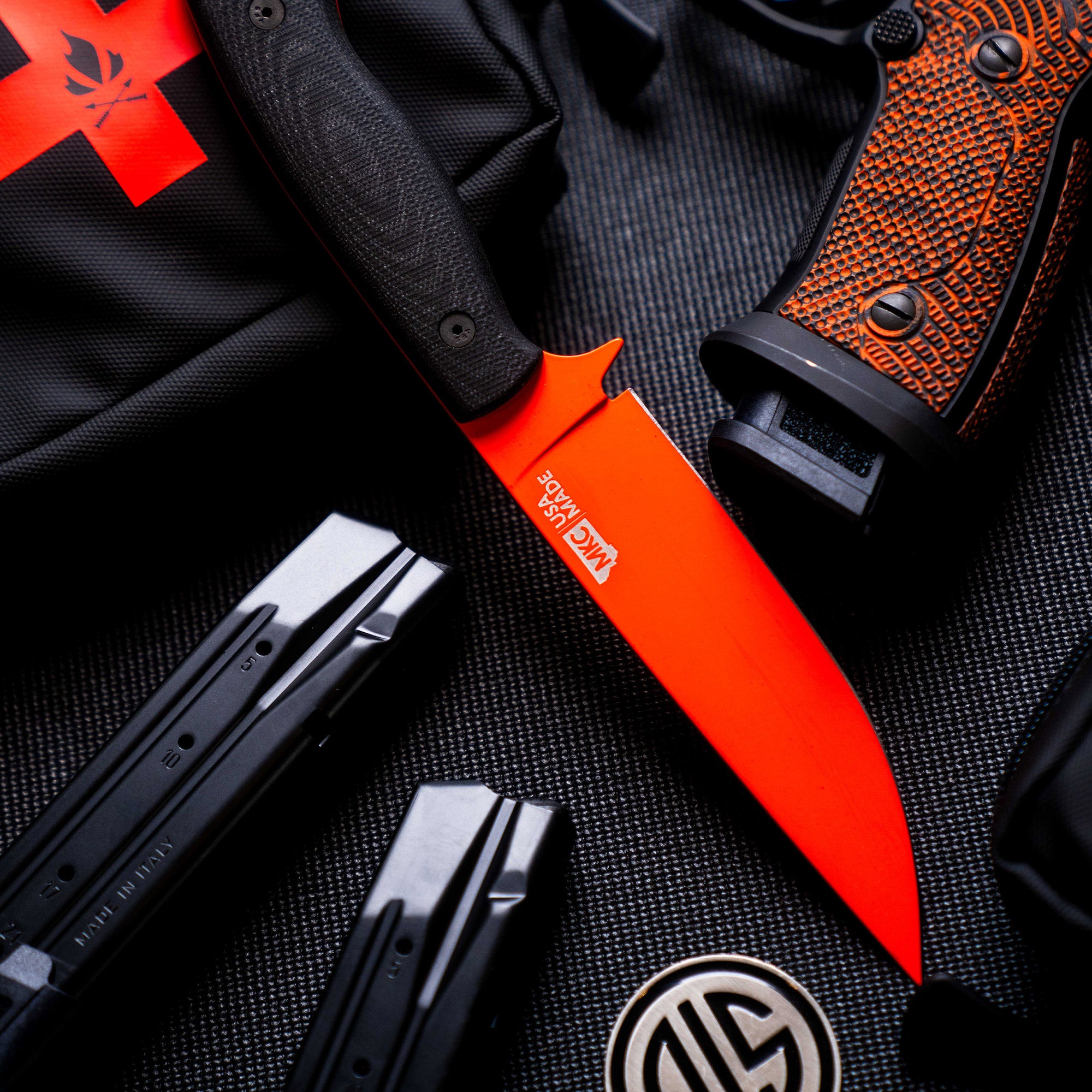 SUPER CUB - DROP POINT HUNTER - BLAZE ORANGE CERAKOTE