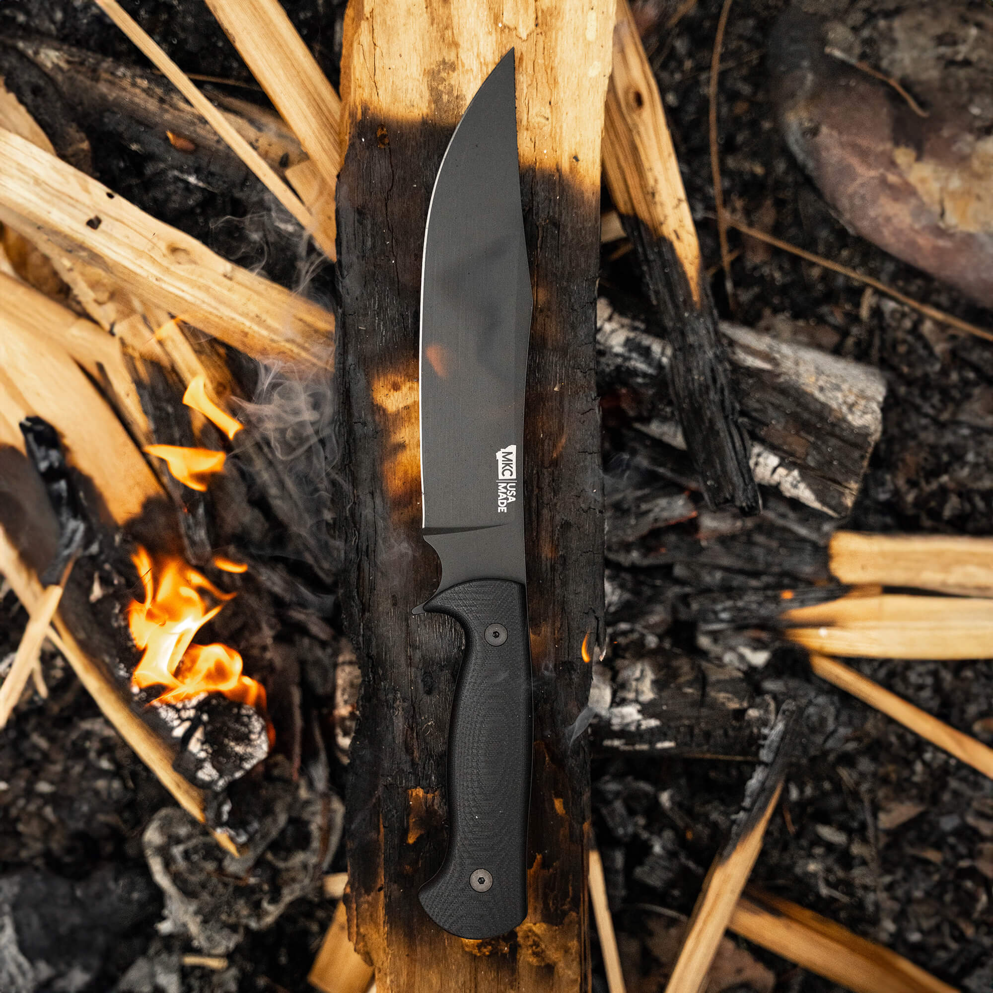 THE MARSHALL BUSHCRAFT KNIFE - BLACK