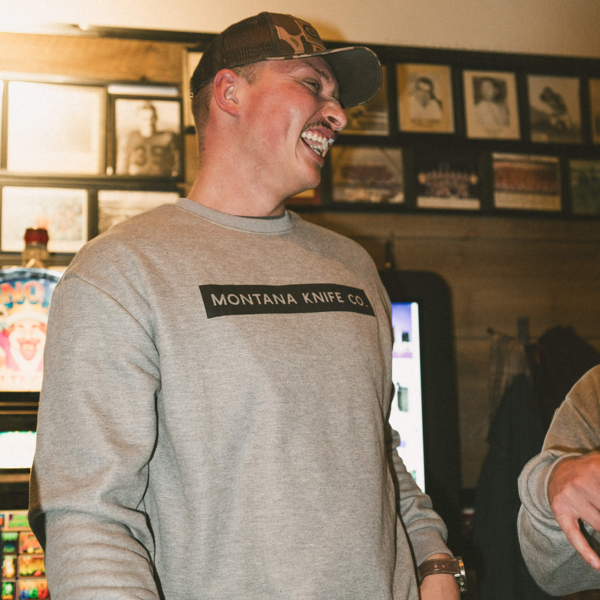 MKC CREWNECK SWEATSHIRT - GREY