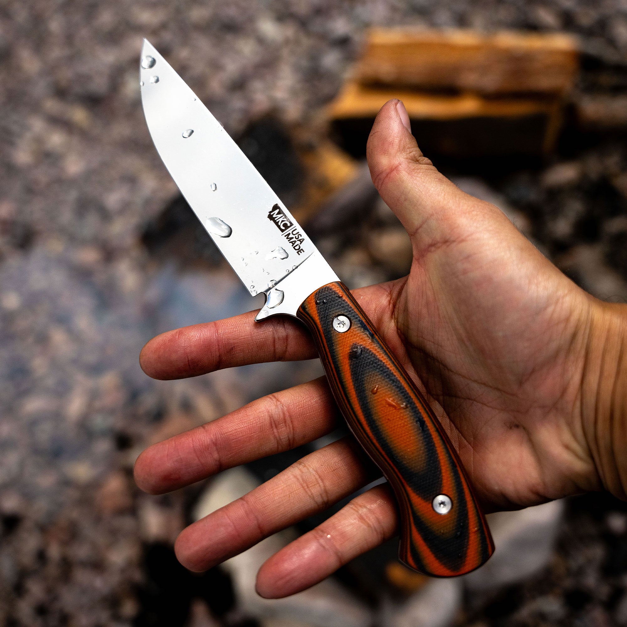 MAGNACUT SUPER CUB - DROP POINT HUNTER - ORANGE & BLACK