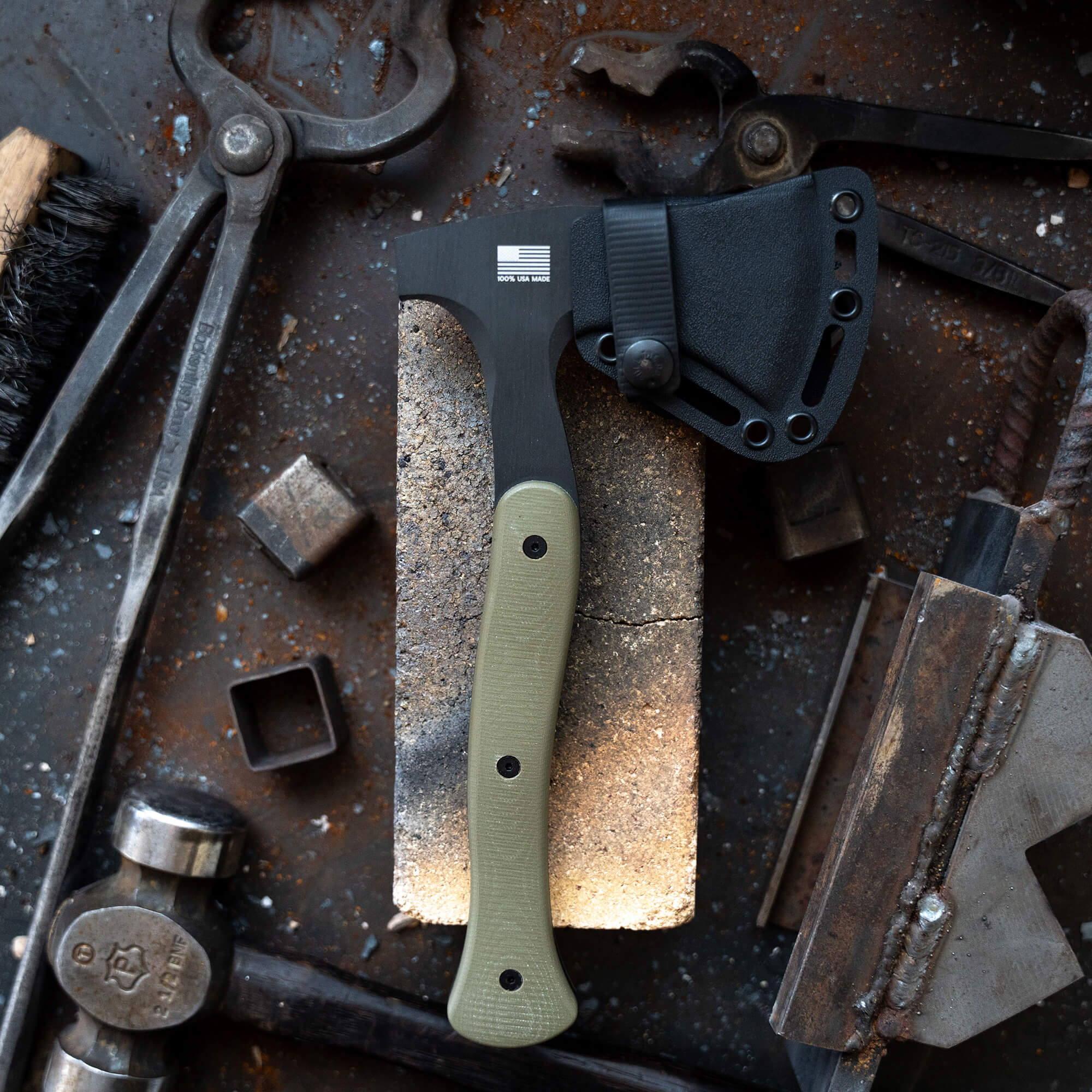 HELLGATE HATCHET - OLIVE