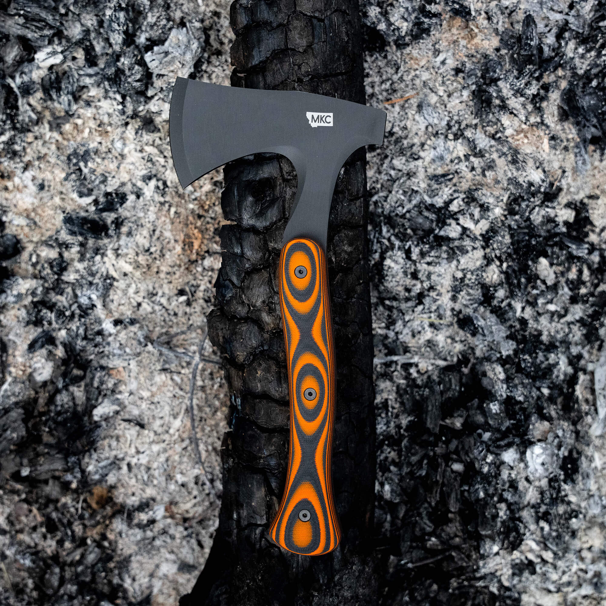 HELLGATE HATCHET - ORANGE & BLACK