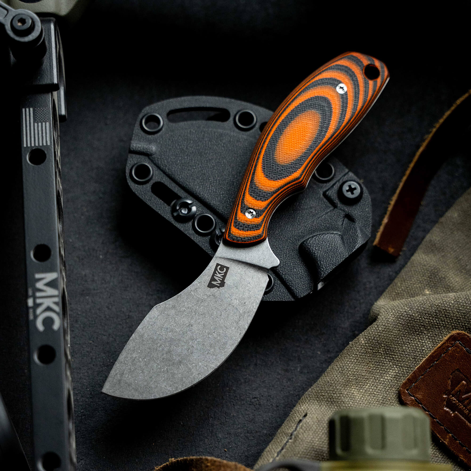 PACKOUT SKINNER - ORANGE & BLACK