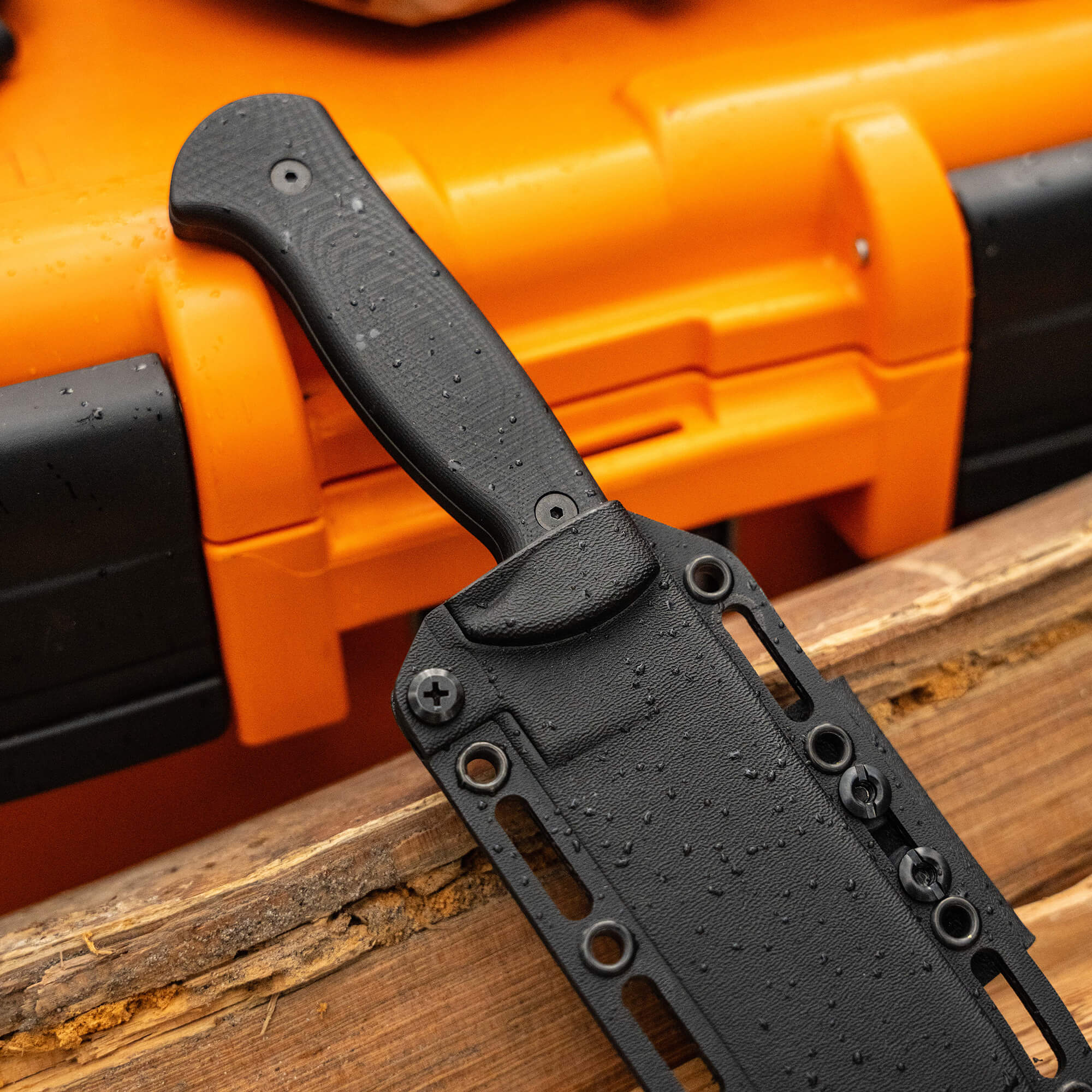 THE MARSHALL BUSHCRAFT KNIFE - BLACK