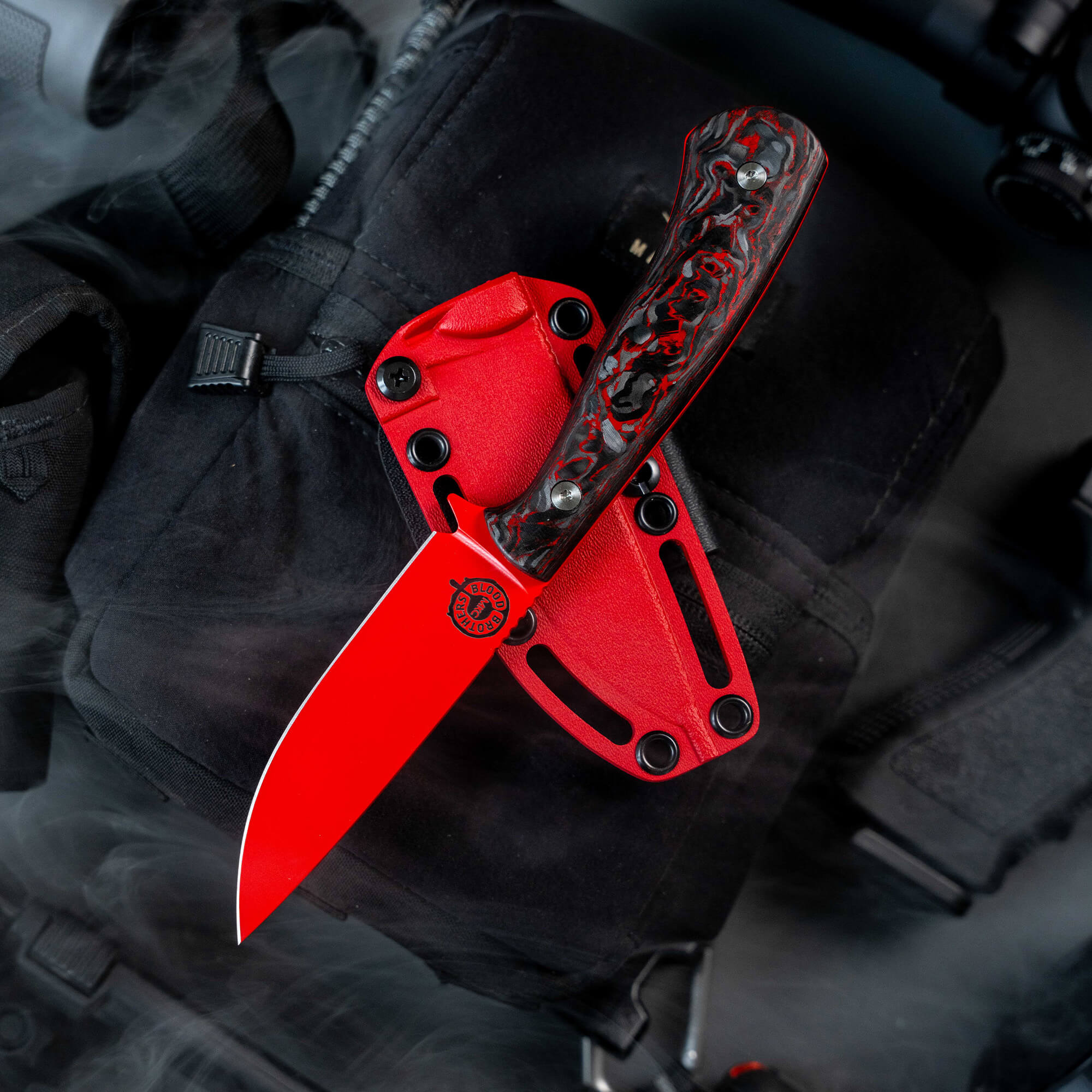 BLOOD BROTHERS WHITETAIL - BLACK/RED