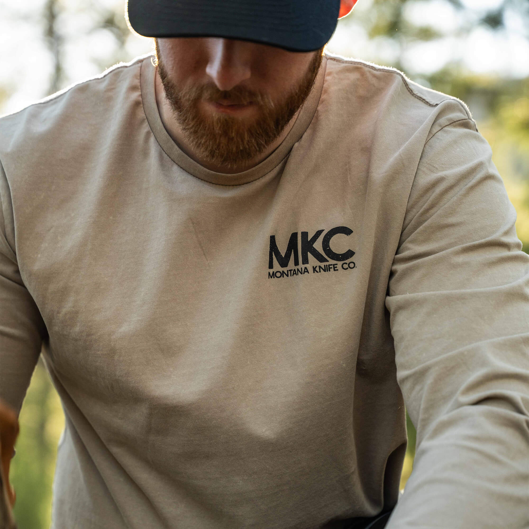 MKC STONEWASH LONG SLEEVE - QUICKSAND