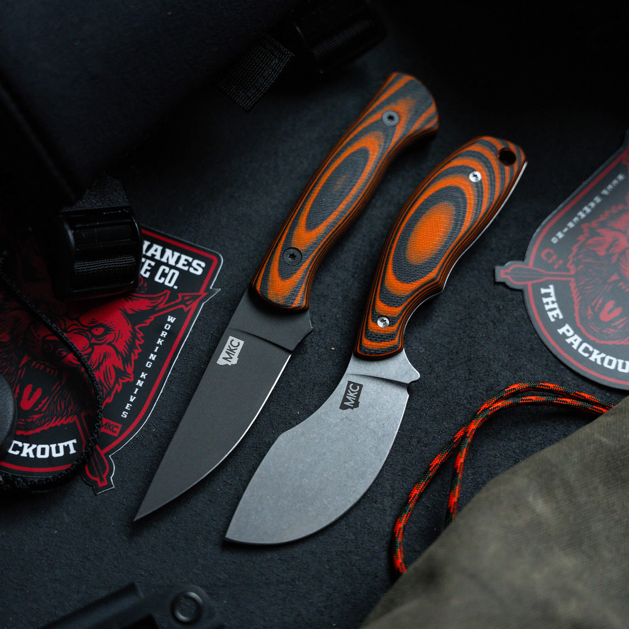 PACKOUT SKINNER - ORANGE & BLACK