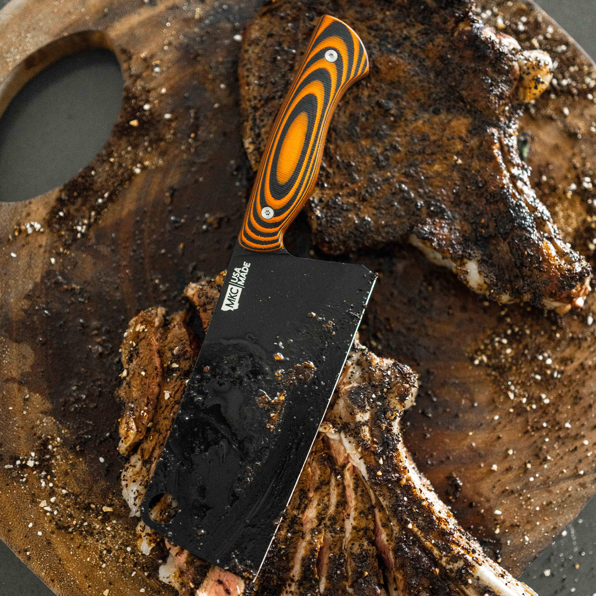 CATTLEMEN CLEAVER 2.0 - ORANGE & BLACK