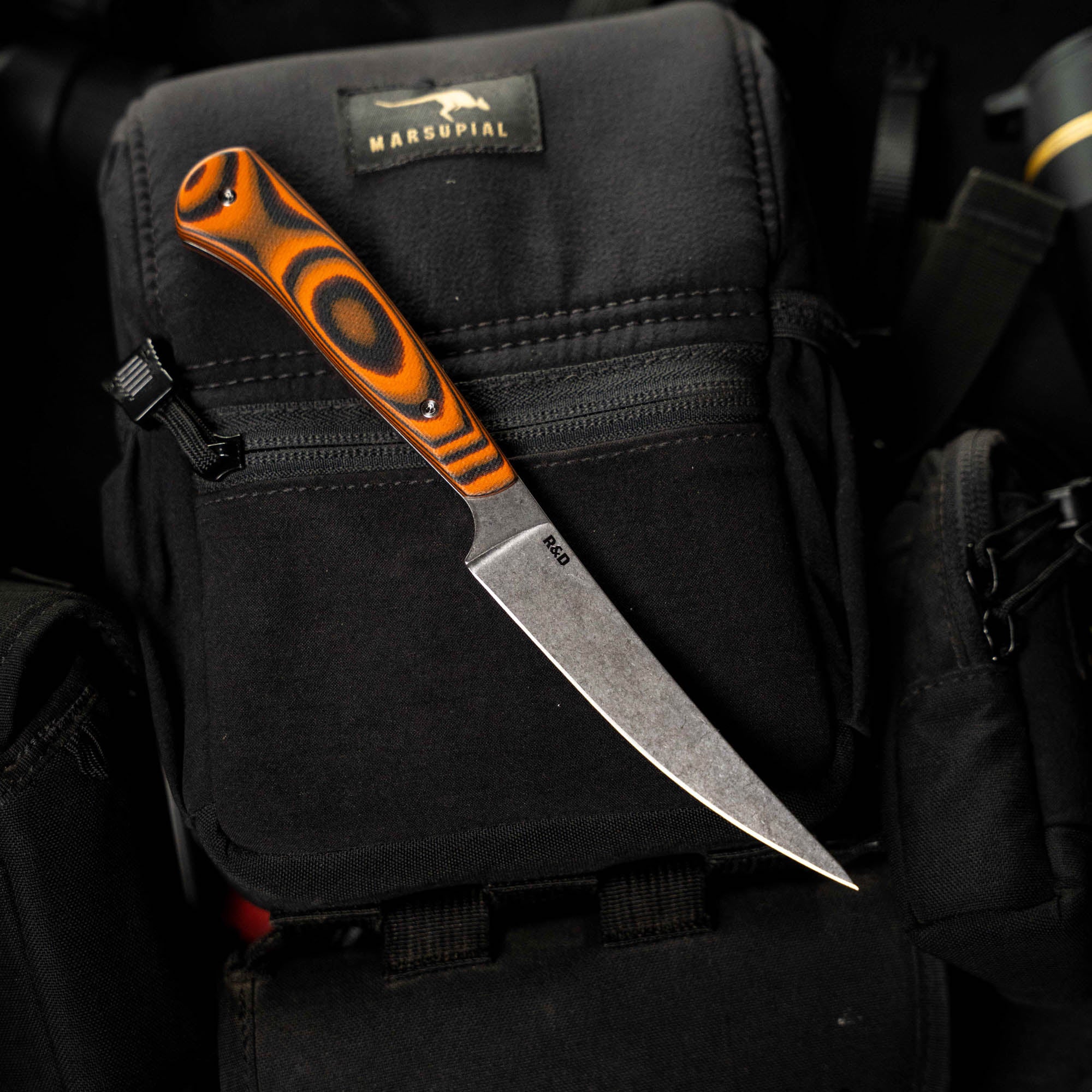 FIELD BONING KNIFE - ORANGE & BLACK