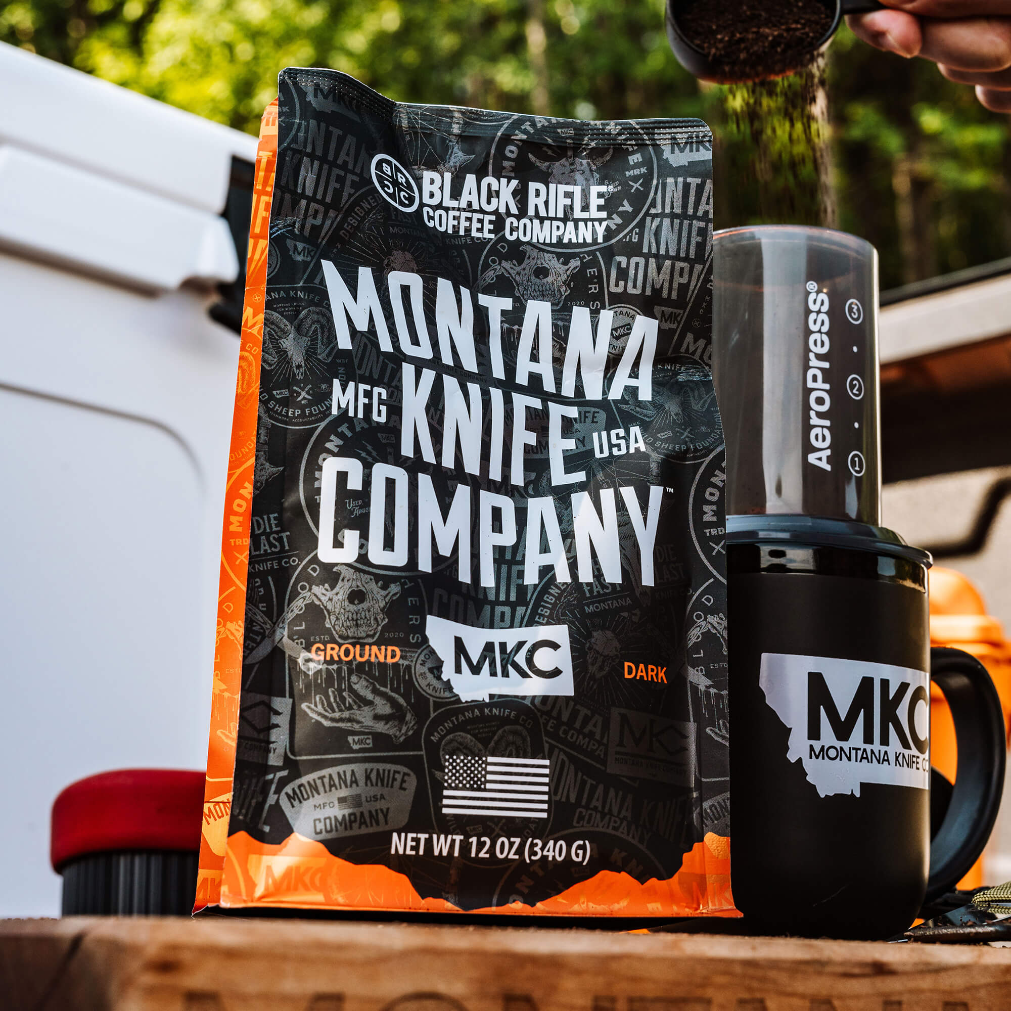 MKC X BLACK RIFLE COFFEE SIGNATURE DARK ROAST