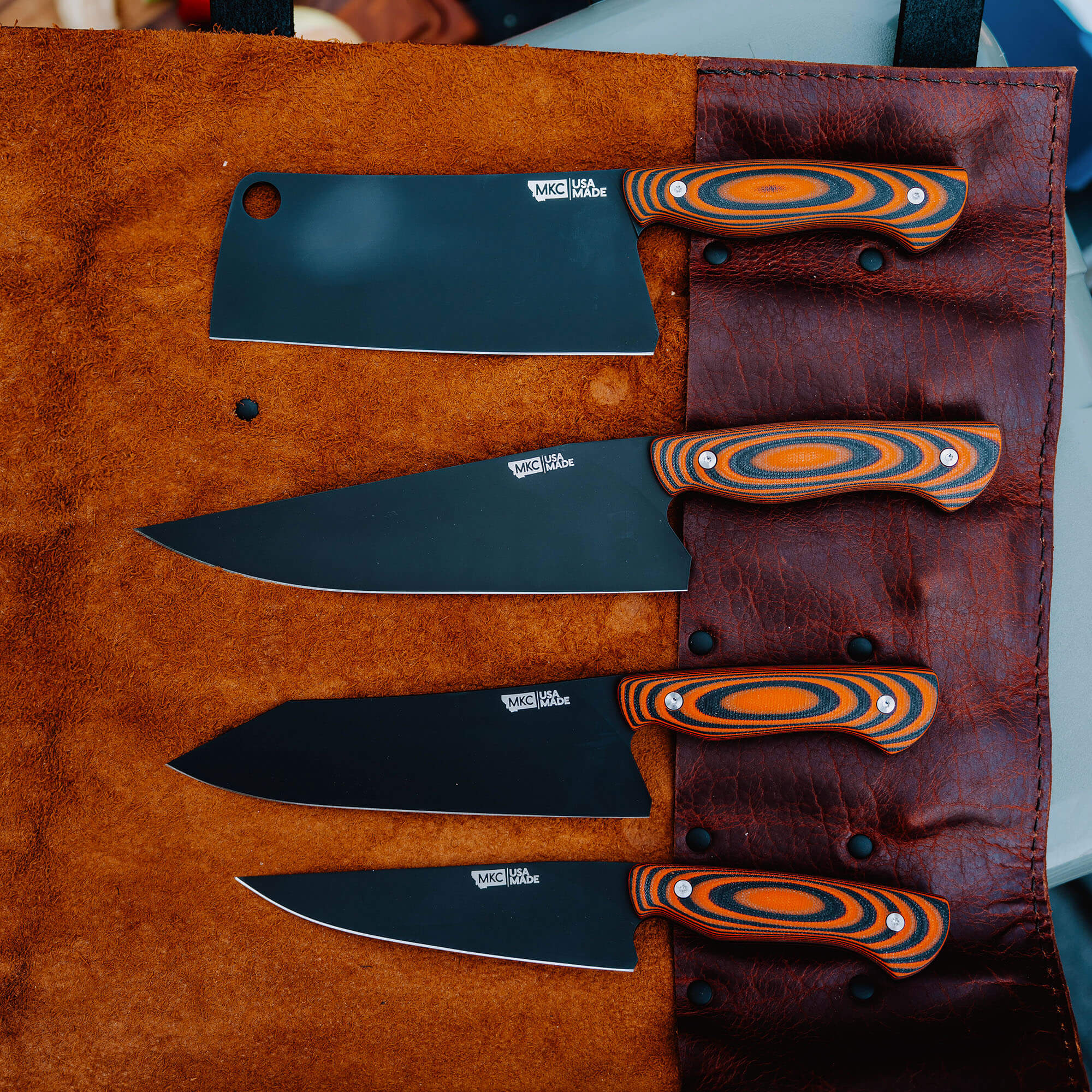 CATTLEMEN CLEAVER 2.0 - ORANGE & BLACK