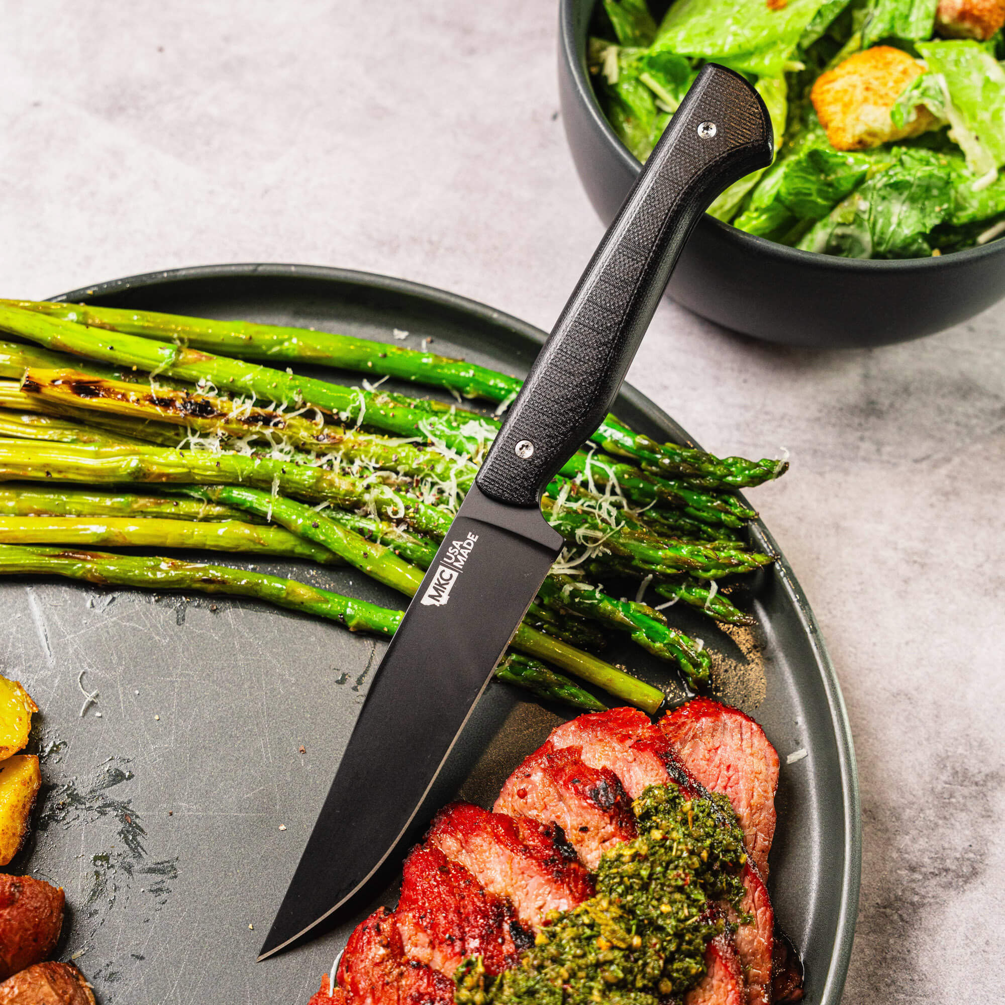 MKC STEAK KNIVES (SET OF 4) - PVD - BLACK