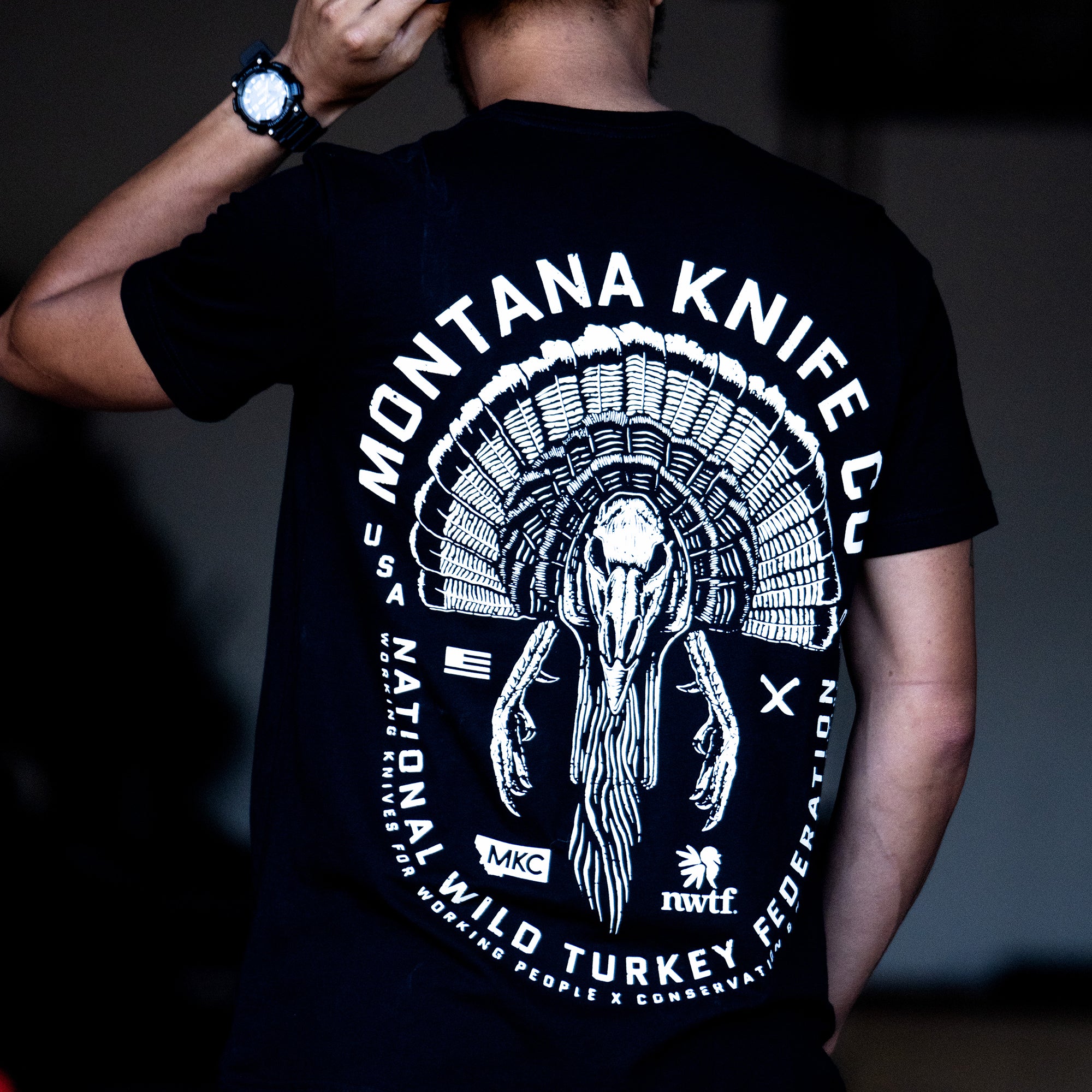 MKC x NWTF COLLAB FUNDRAISER TEE - BLACK