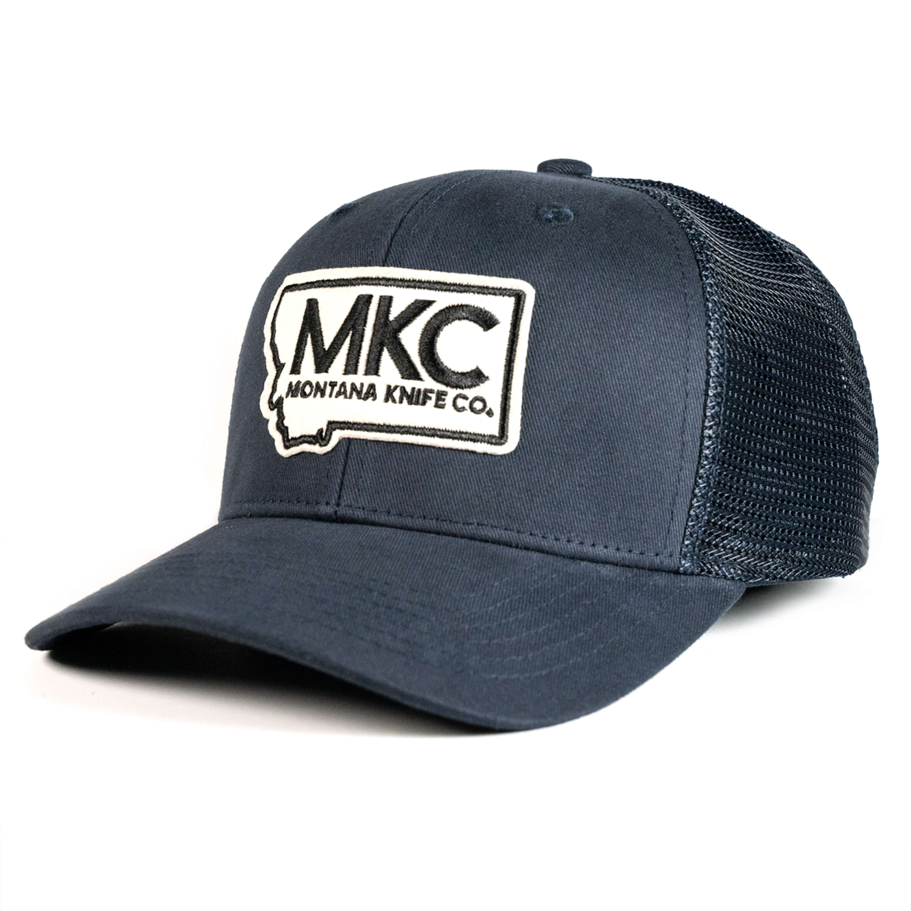 MKC EMBROIDERED FELT PATCH SNAPBACK - NAVY