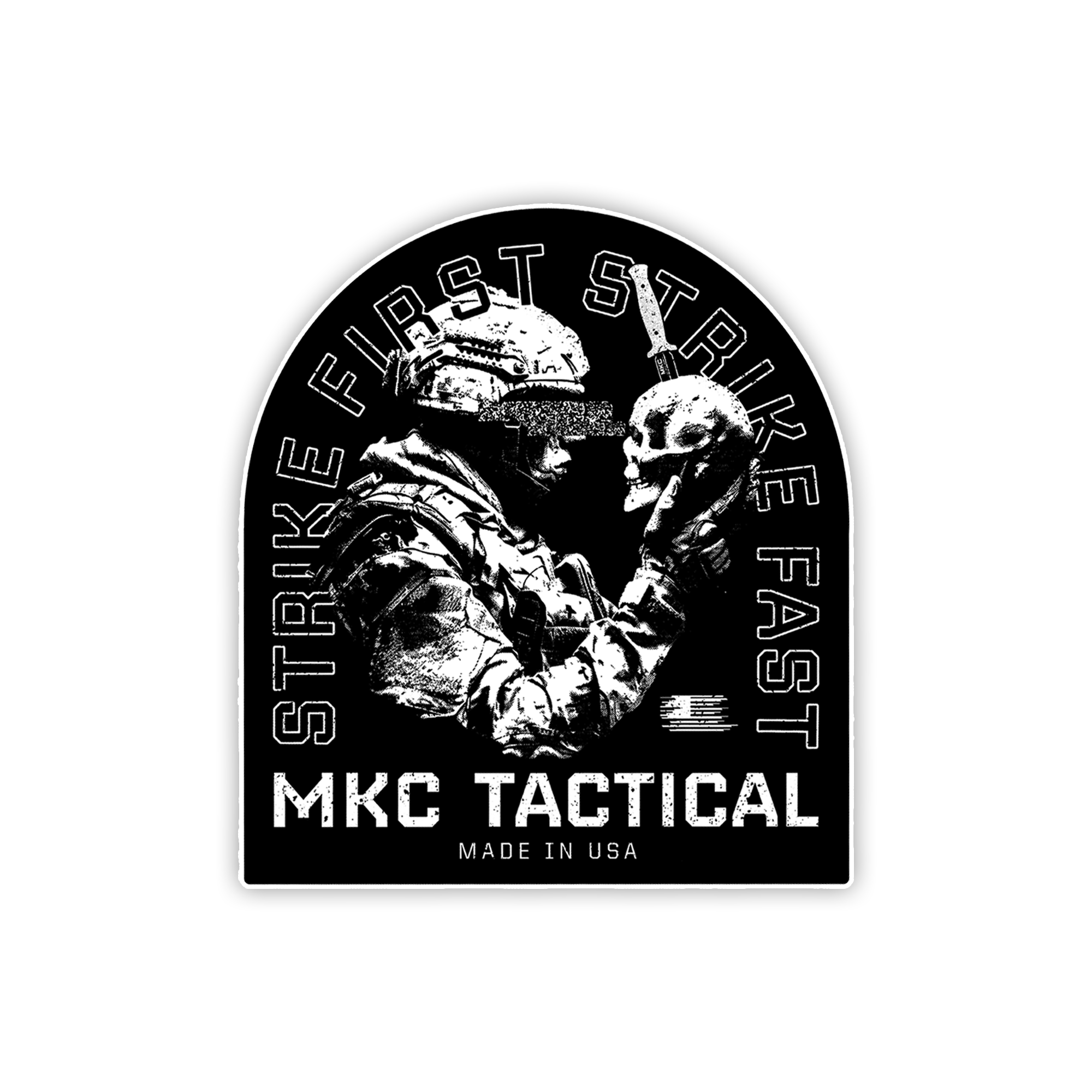 MKC TACTICAL DECAL 4 PACK