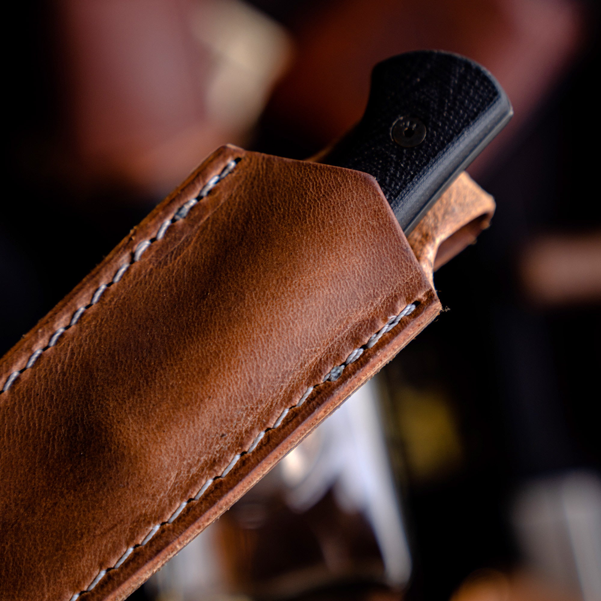 BLACKFOOT 2.0 LEATHER SHEATH - VERTICAL CARRY