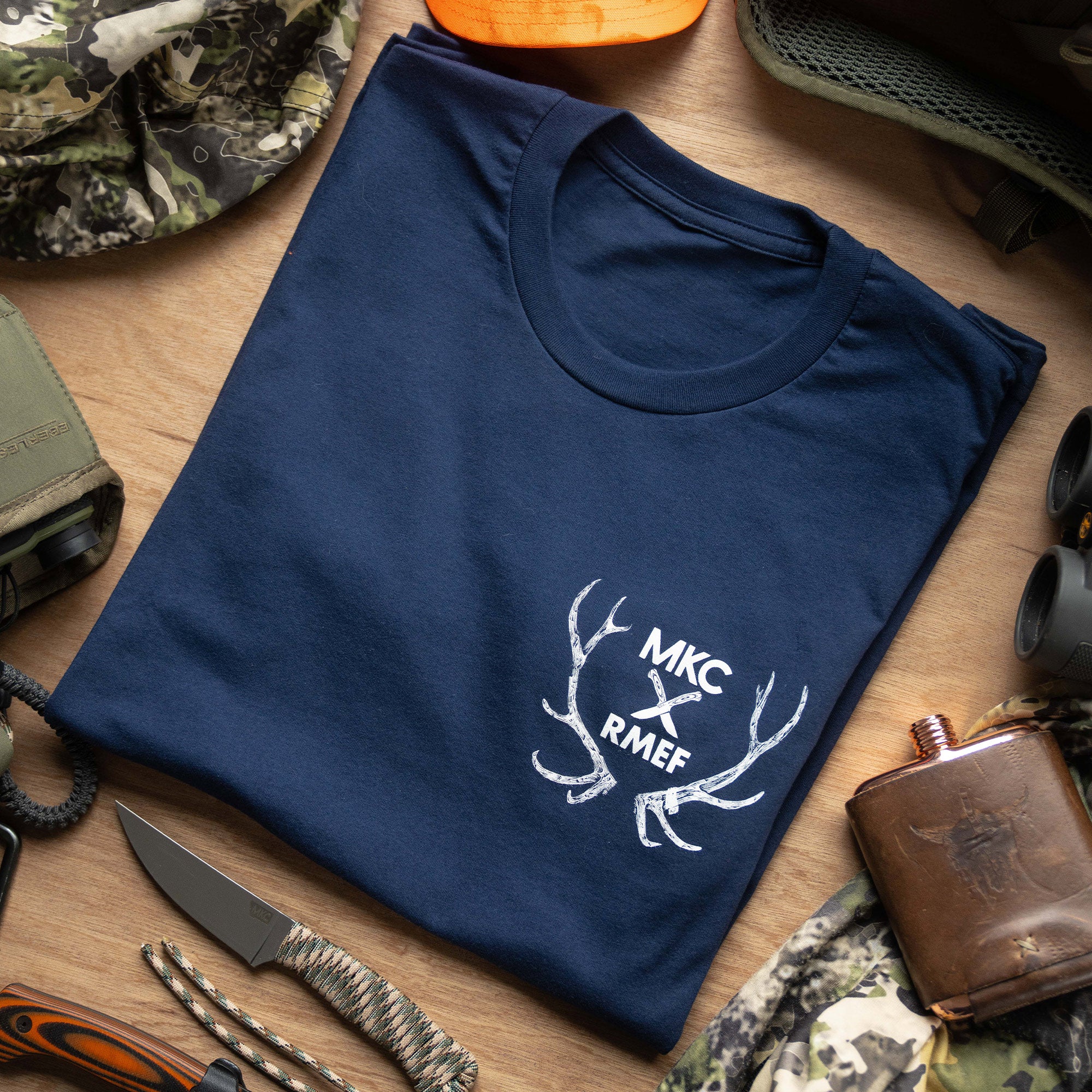 MKC x RMEF - ELK SKULL TEE