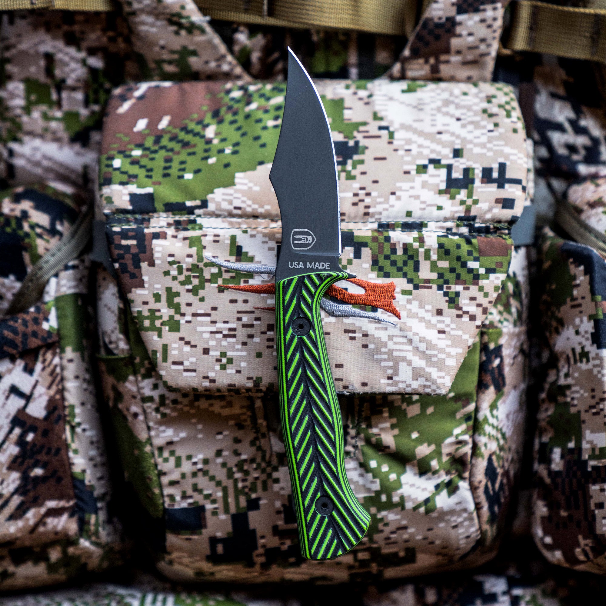 NOCK ON - TRIUMPH HUNTER - GREEN & BLACK